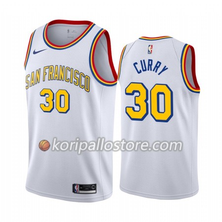 Golden State Warriors Stephen Curry 30 Nike 2019-2020 Classic Edition Miesten Pelipaidat Swingman 